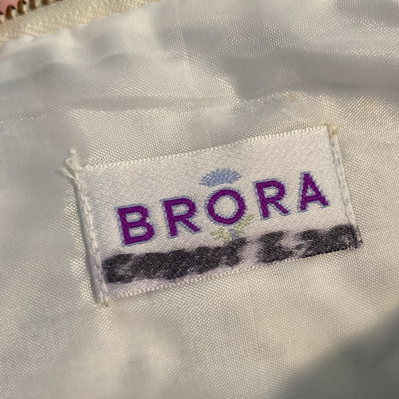 Brora tassel clutch wristlet pouch hand woven India - Picture 4 of 16